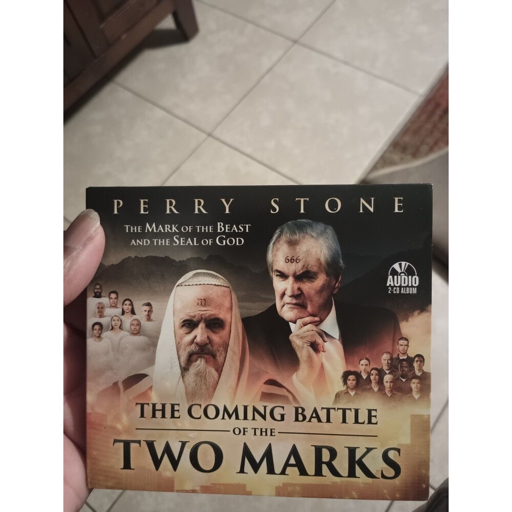 The Coming Battle of the Two Marks by Perry Stone (Audio CD) DIGIPAK